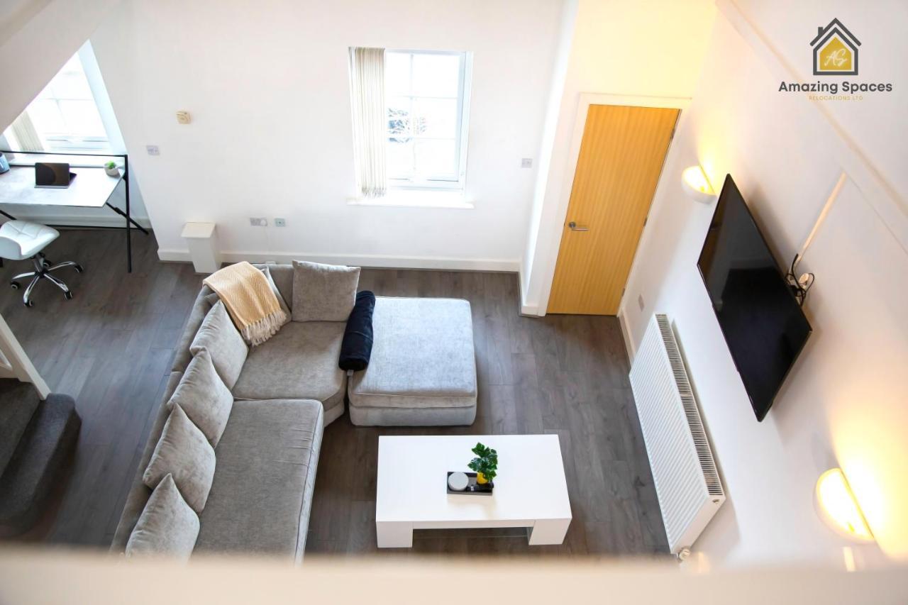 Large Unique 2 Bedroom Duplex Apartment With Private Parking & Free Wifi - Vat Qualifying By Amazing Spaces Relocations Ltd Warrington (Cheshire) Exterior foto