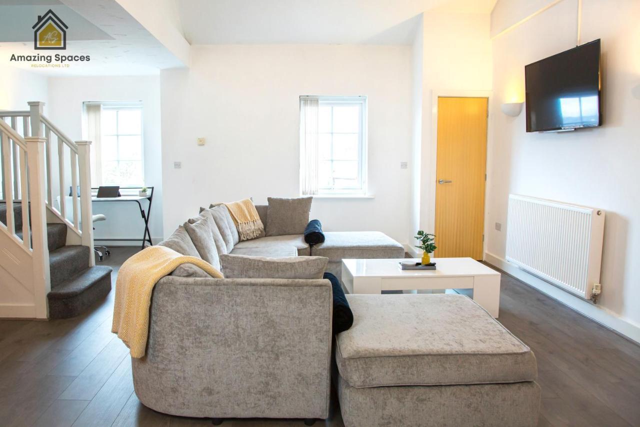 Large Unique 2 Bedroom Duplex Apartment With Private Parking & Free Wifi - Vat Qualifying By Amazing Spaces Relocations Ltd Warrington (Cheshire) Exterior foto